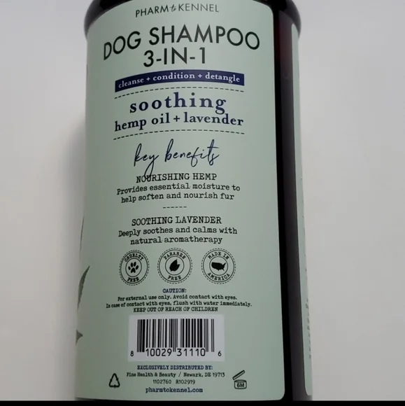 Pharm to Kennel Dog Shampoo 3-IN-1 - Picture 4 of 6